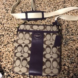 Coach messenger crossbody bag